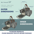 Load image into Gallery viewer, Mr. Peanut's Gold Series Big Apple XL Size Airline Compliant Double Expandable Pet Carrier