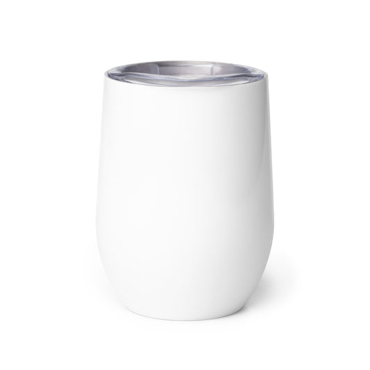 Pineapple Cat Wine tumbler