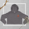 Load image into Gallery viewer, Crop Feral Hoodie Embroidered
