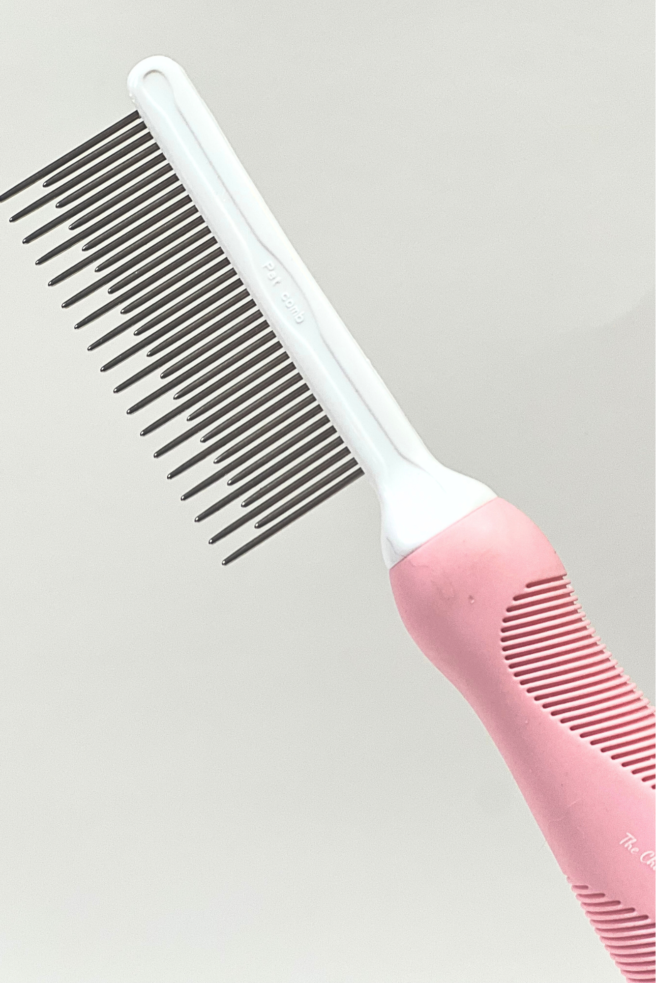 Detangling Pet Comb with Long & Short Stainless Steel Teeth for Removing Matted Fur