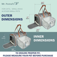Load image into Gallery viewer, Mr. Peanut's Gold Series Big Apple XL Size Airline Compliant Expandable Pet Carrier
