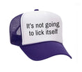 Load image into Gallery viewer, It’s Not Going To Lick Itself Trucker Hat

