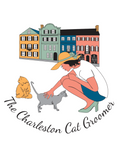 Load image into Gallery viewer, The Charleston Cat Groomer Sticker
