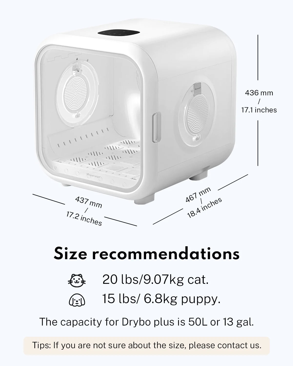 Drybo Plus Smart Pet Dryer