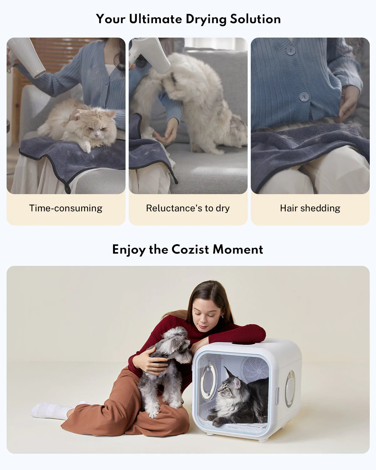 Drybo Plus Smart Pet Dryer – The Charleston Cat Groomer